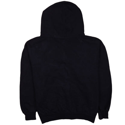 Mens UK Size L Authentic Life Apparel Black Full Zip Hoodie