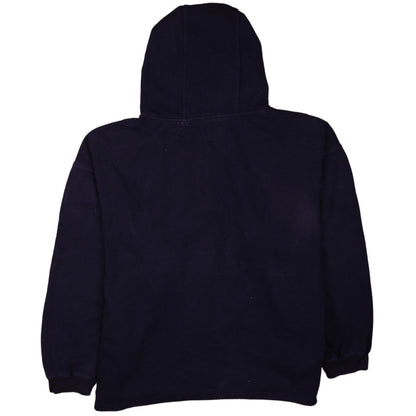 Mens UK Size L Gap Blue 1/2 Zip Hoodie