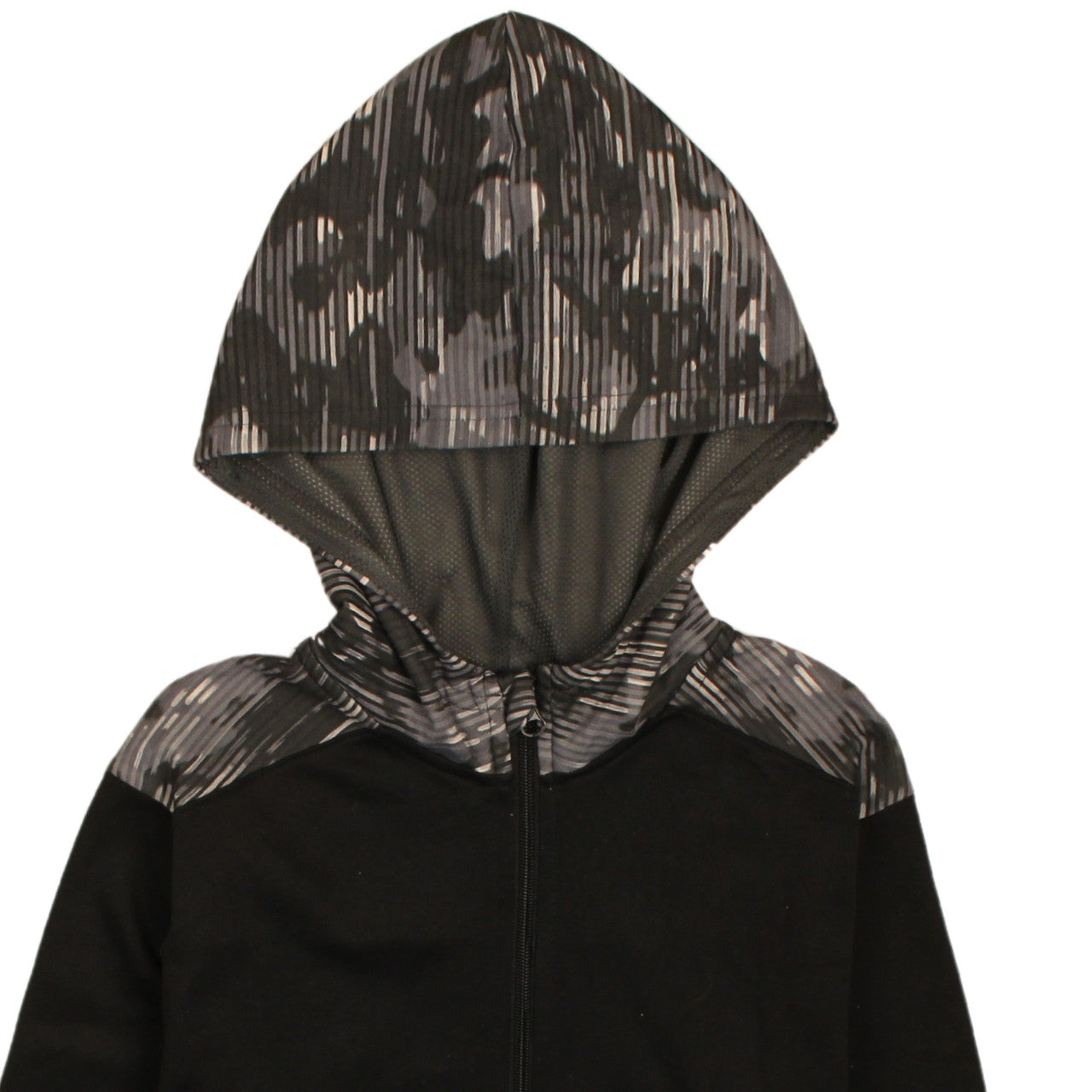 Boys UK Size XL Champion Black Full Zip Hoodie