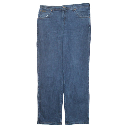 Mens UK Size L Wrangler Regular Fit Straight Jeans