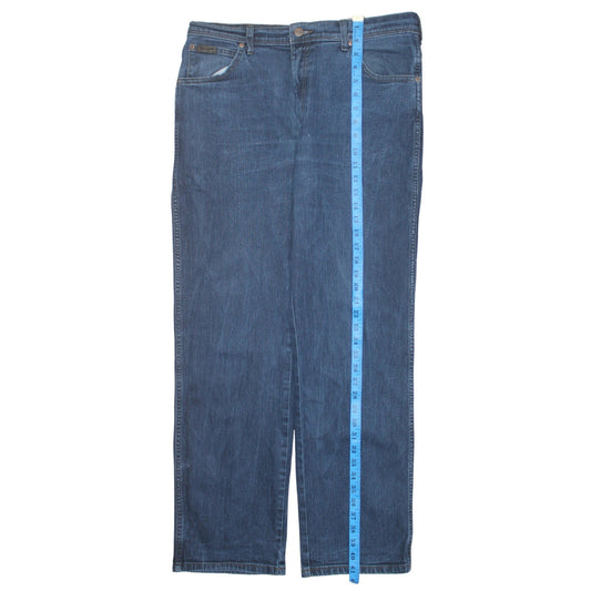 Mens UK Size L Wrangler Regular Fit Straight Jeans