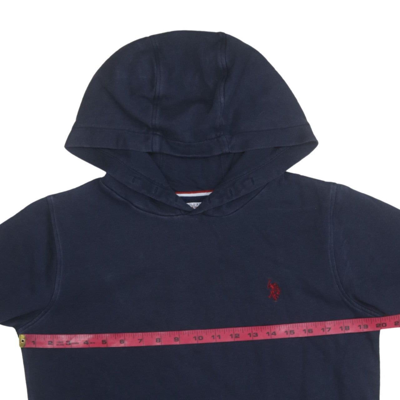 Boys UK Size 15-16 Years U.S. Polo Assn. Blue Pullover Hoodie