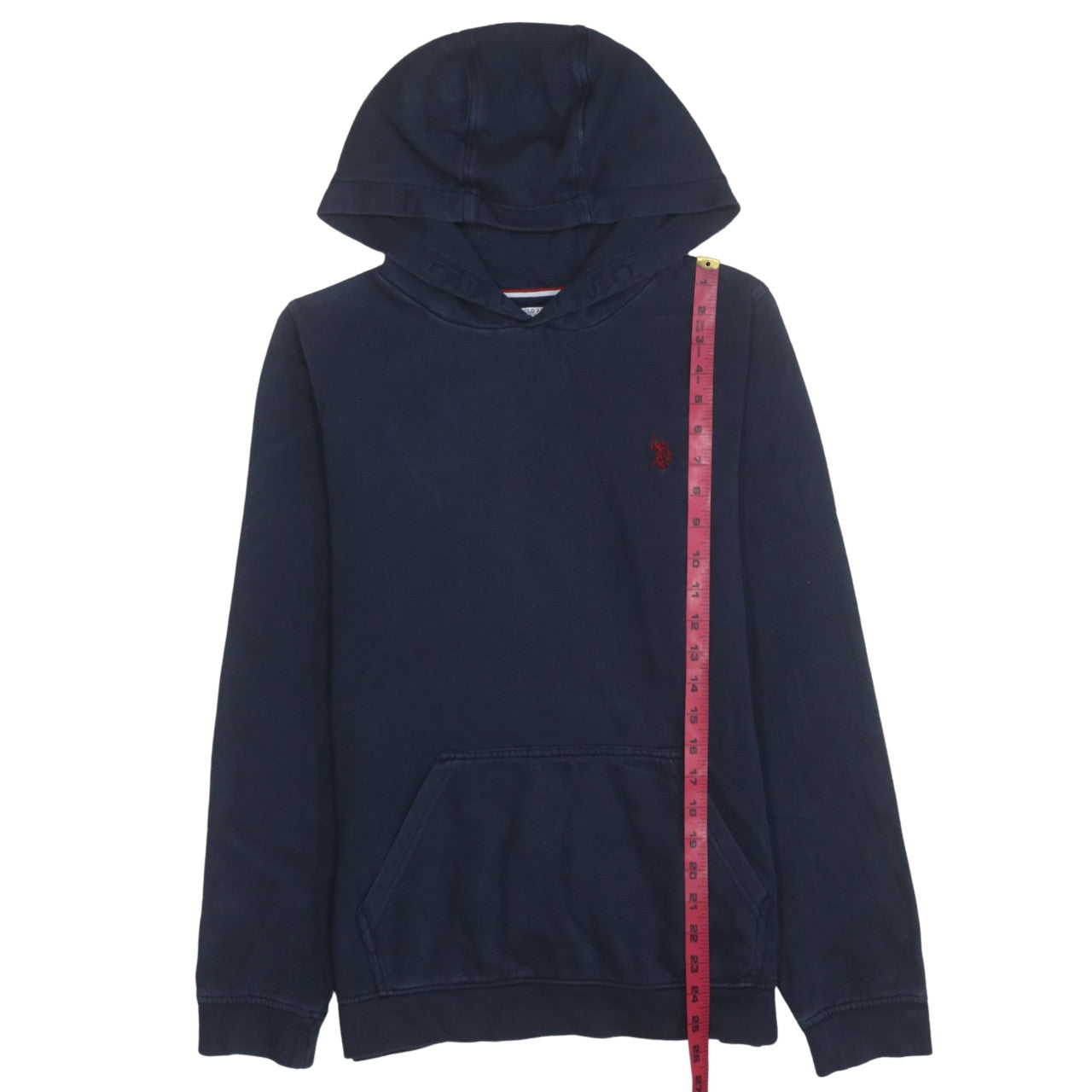 Boys UK Size 15-16 Years U.S. Polo Assn. Blue Pullover Hoodie