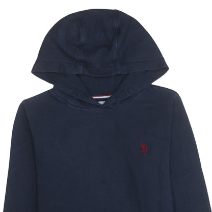 Boys UK Size 15-16 Years U.S. Polo Assn. Blue Pullover Hoodie
