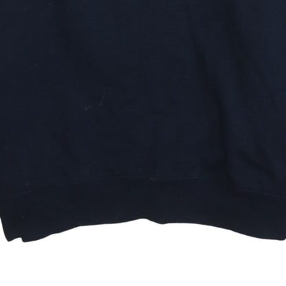 Mens UK Size S FILA Blue Pullover Hoodie
