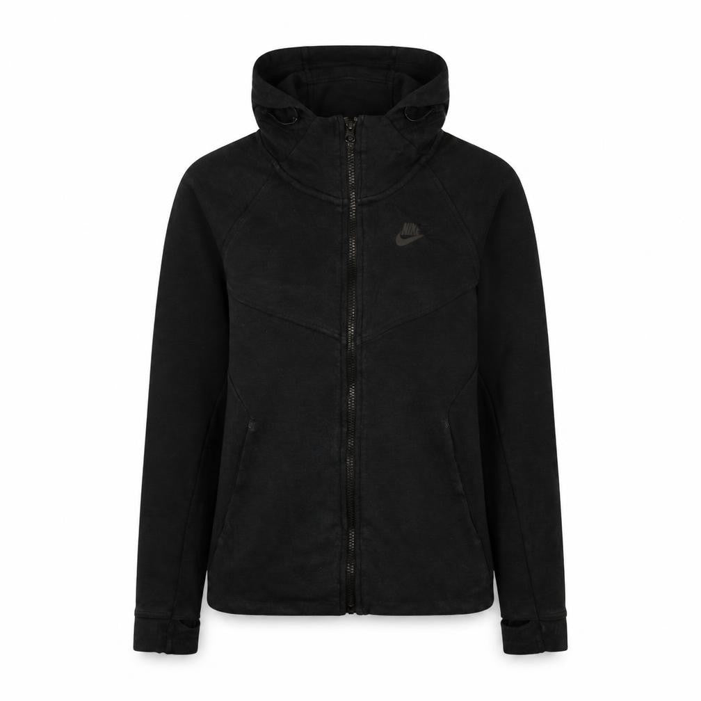 Womens UK Size XS Nike Black Full Zip Hoodie