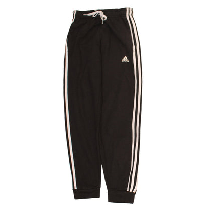 Boys UK Size 11-12 Years adidas Regular Fit Jogger Black Trousers
