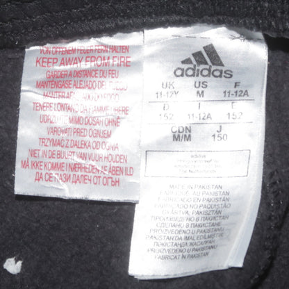 Boys UK Size 11-12 Years adidas Regular Fit Jogger Black Trousers