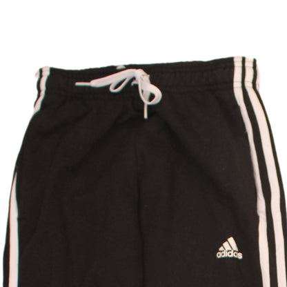 Boys UK Size 11-12 Years adidas Regular Fit Jogger Black Trousers