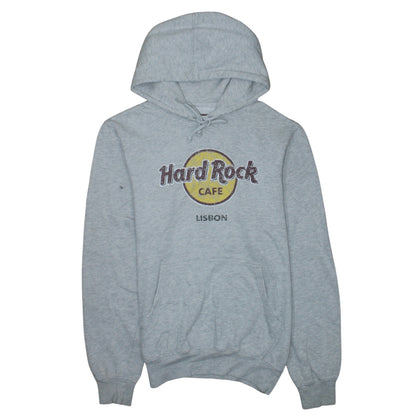 Womens UK Size M Hard Rock Cafe Grey Pullover Hoodie