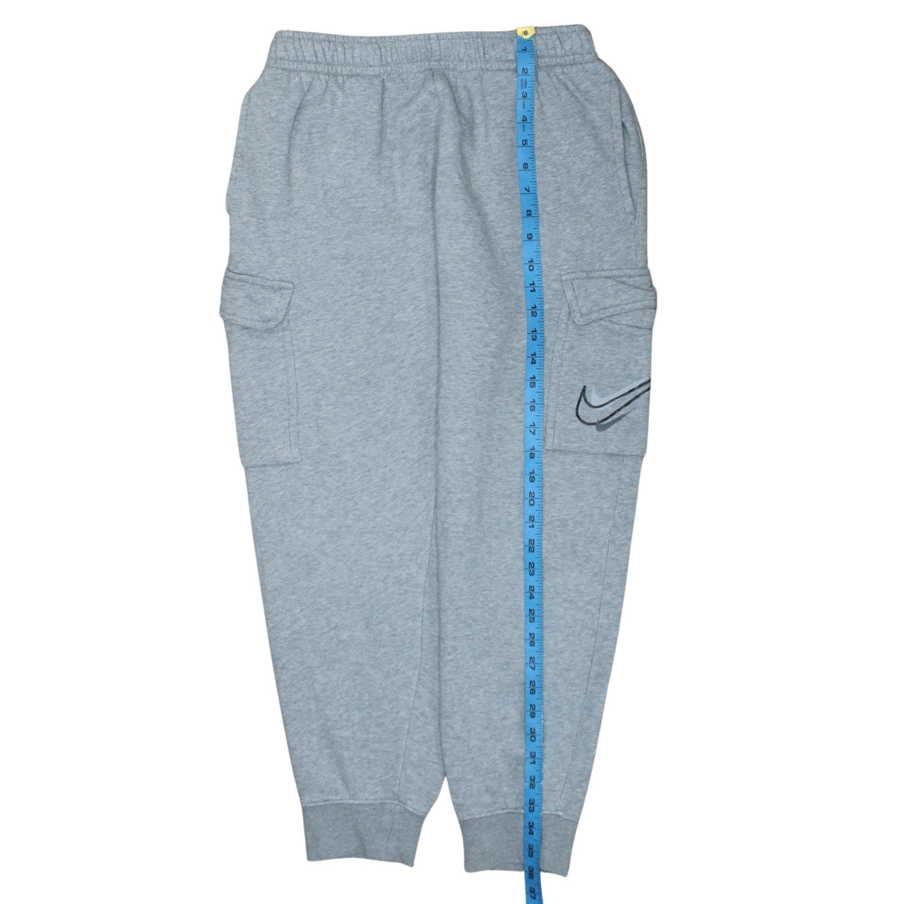 Mens UK Size M Nike Regular Fit Cargo Grey Trousers