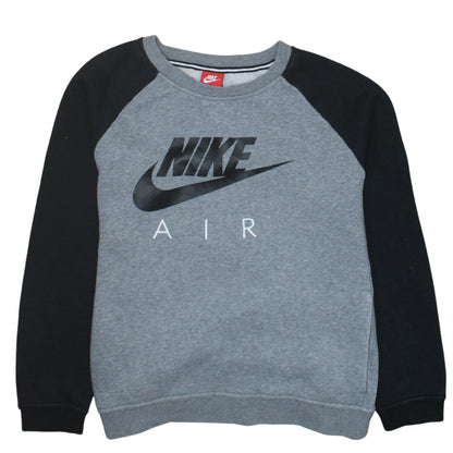 Mens UK Size M Nike Grey Pullover Sweatshirt