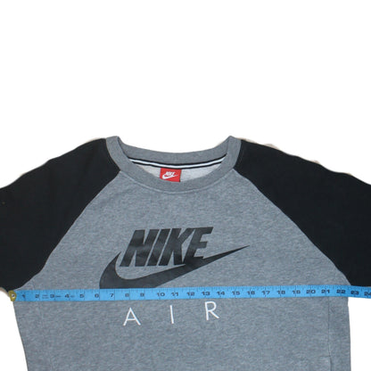 Mens UK Size M Nike Grey Pullover Sweatshirt
