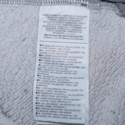 Mens UK Size M Nike Grey Pullover Sweatshirt