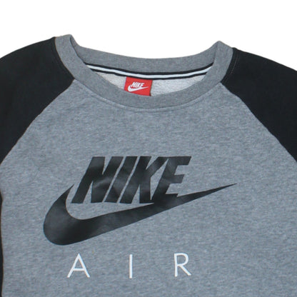 Mens UK Size M Nike Grey Pullover Sweatshirt