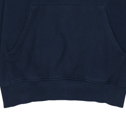 Mens UK Size M The North Face Blue Pullover Hoodie