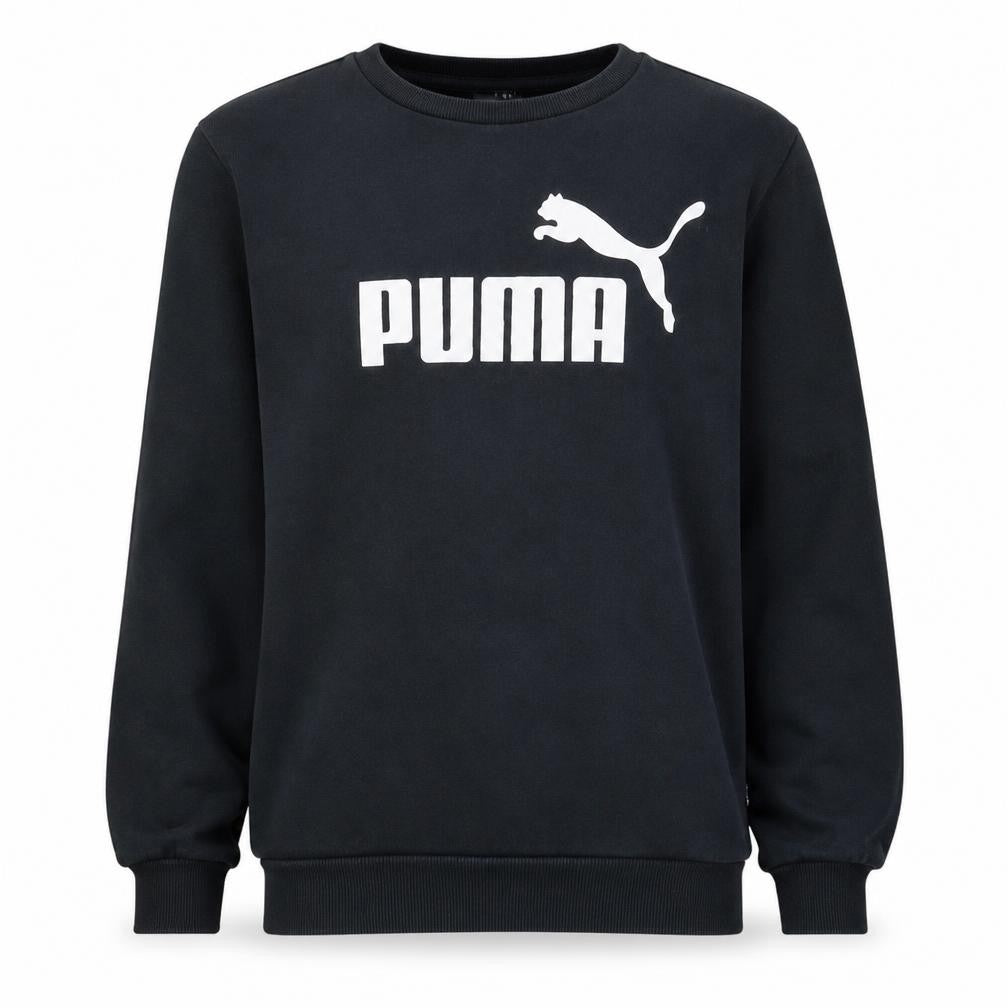 Mens UK Size M PUMA Black Pullover Sweatshirt