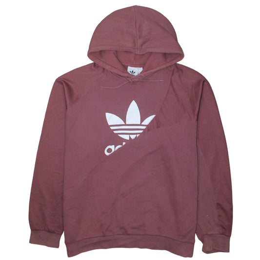 Womens UK Size M adidas Pink Pullover Hoodie