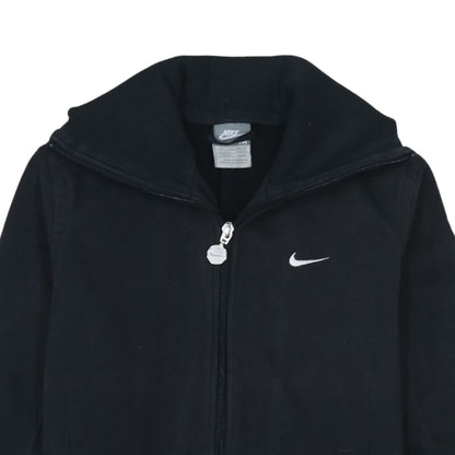 Womens UK Size 12 Nike Black Full Zip Hoodie