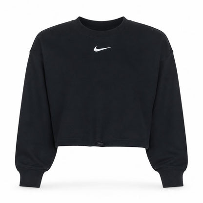 Womens UK Size S Nike Black Pullover Sweatshirt