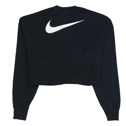 Womens UK Size S Nike Black Pullover Sweatshirt