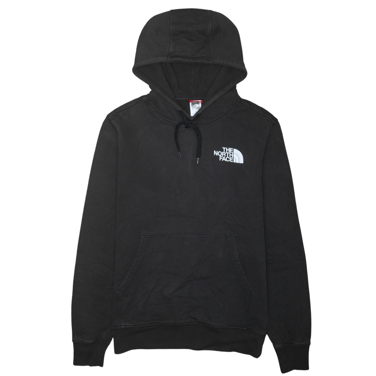 Mens UK Size M The North Face Black Pullover Hoodie