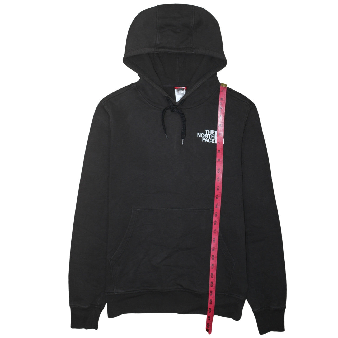 Mens UK Size M The North Face Black Pullover Hoodie