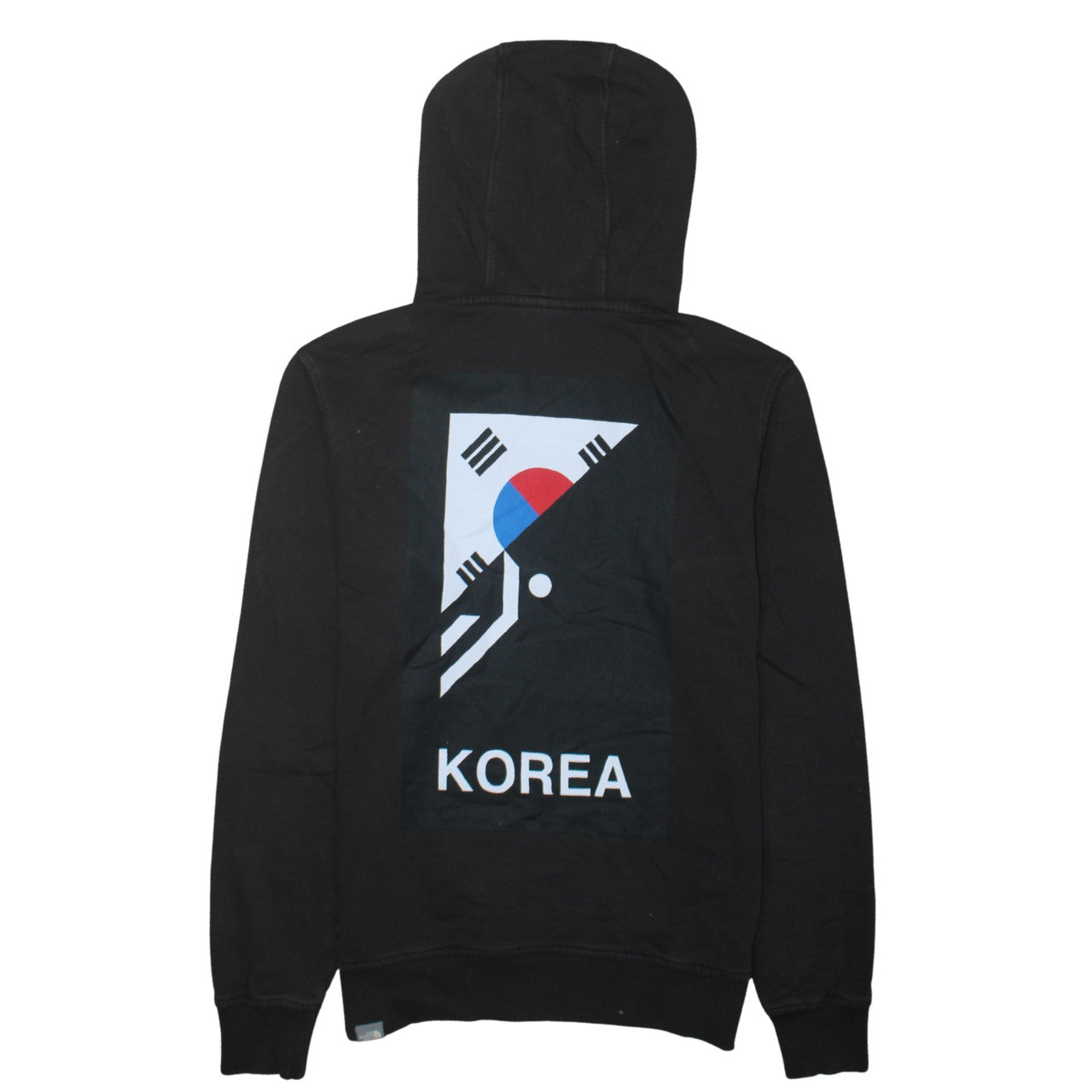 Mens UK Size M The North Face Black Pullover Hoodie