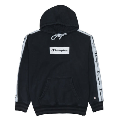 Mens UK Size S Champion Black Pullover Hoodie