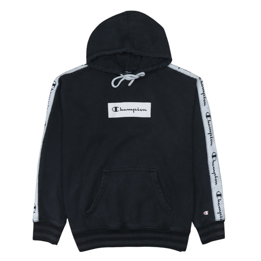 Mens UK Size S Champion Black Pullover Hoodie