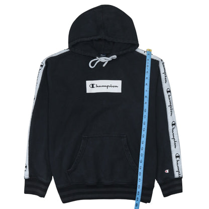 Mens UK Size S Champion Black Pullover Hoodie