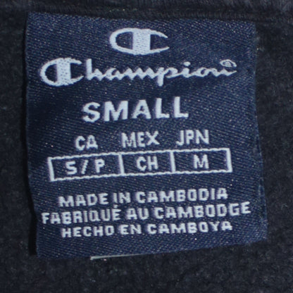Mens UK Size S Champion Black Pullover Hoodie