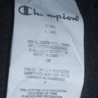 Mens UK Size S Champion Black Pullover Hoodie