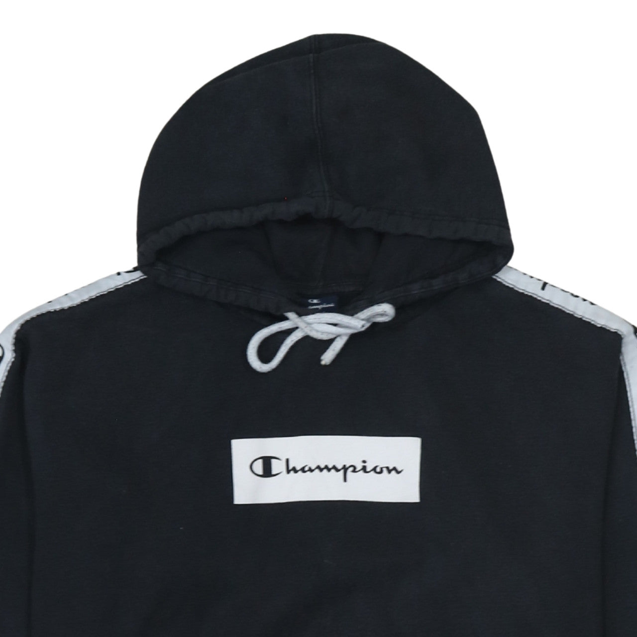 Mens UK Size S Champion Black Pullover Hoodie
