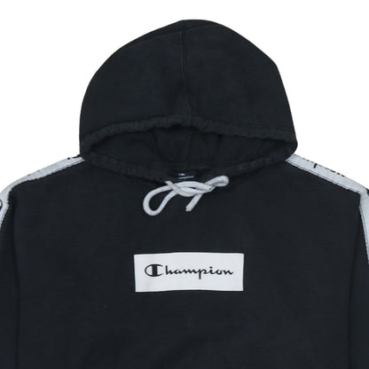 Mens UK Size S Champion Black Pullover Hoodie