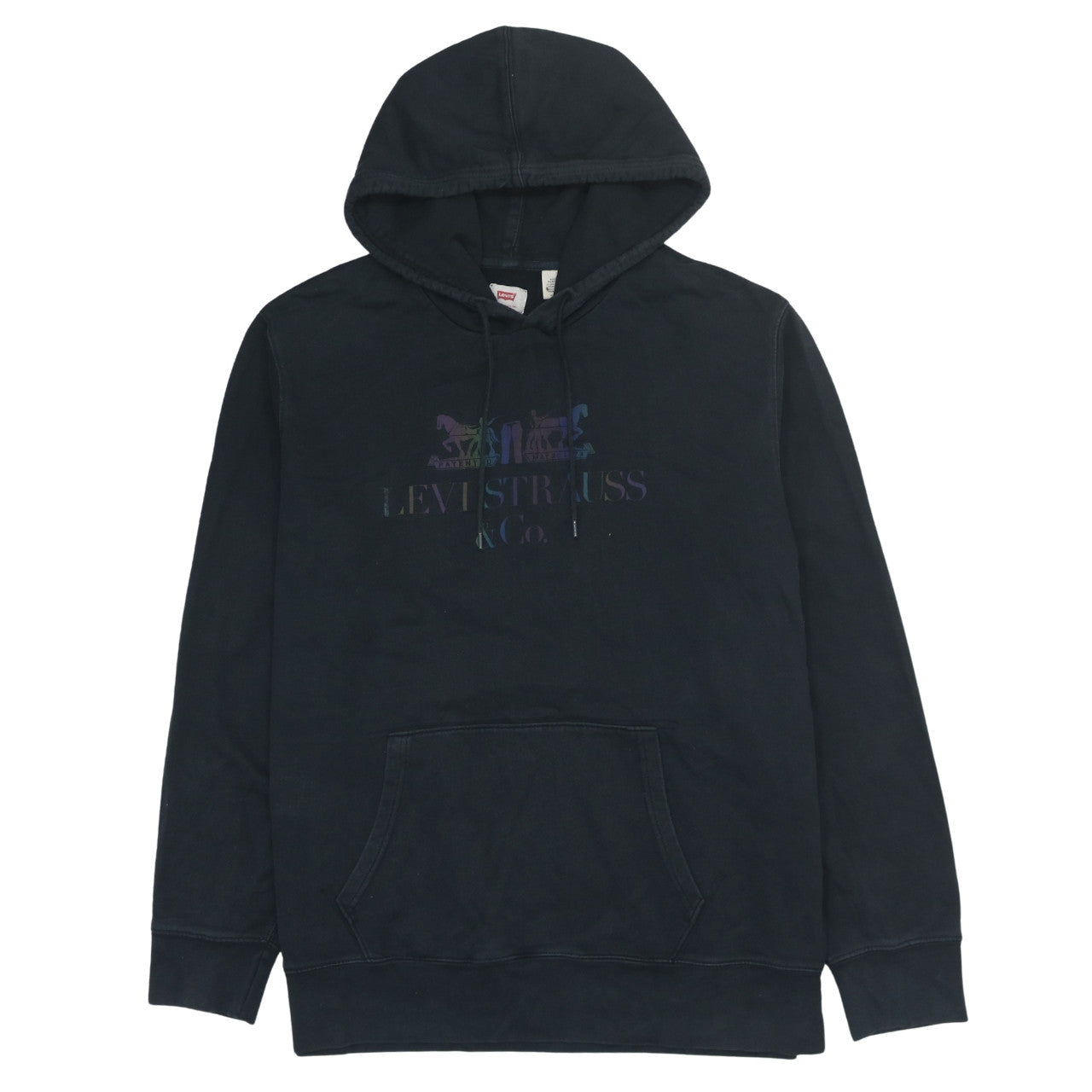 Mens UK Size XL Levi's Black Pullover Hoodie