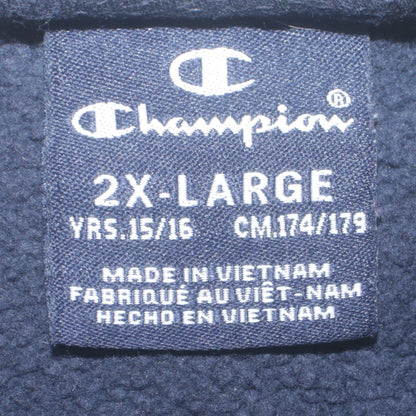 Champion Boys Navy Blue Crew Neck Sweatshirt 15-16 Years 2XL Pullover