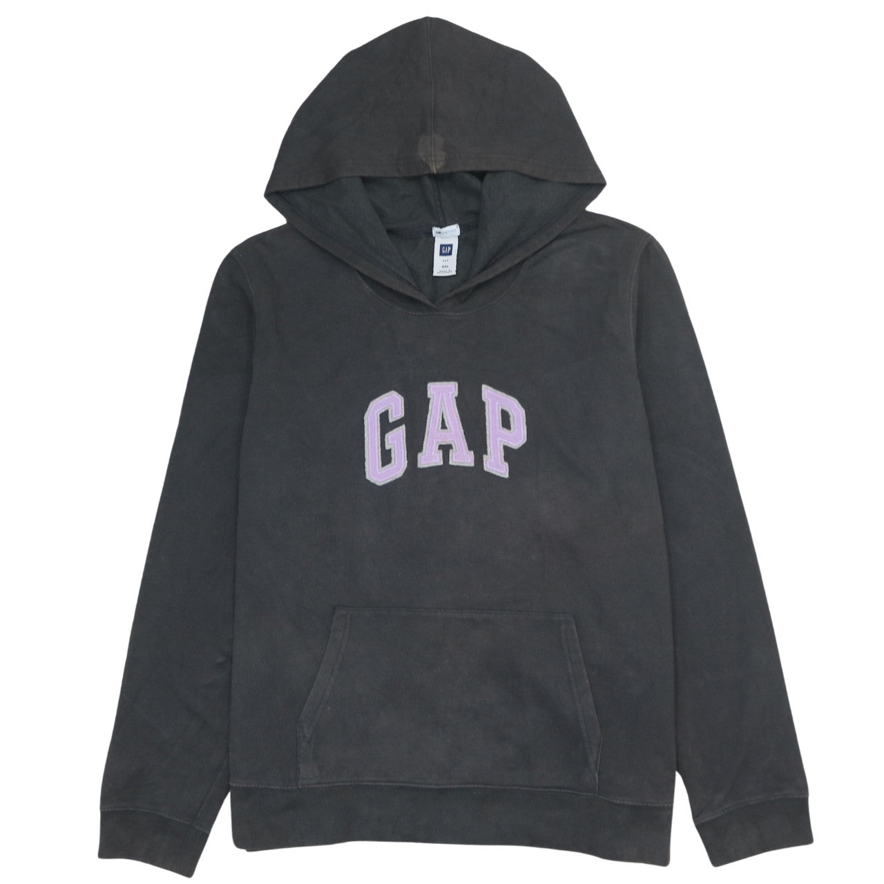 Mens UK Size 2XL Gap Black Pullover Hoodie