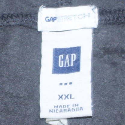 Mens UK Size 2XL Gap Black Pullover Hoodie