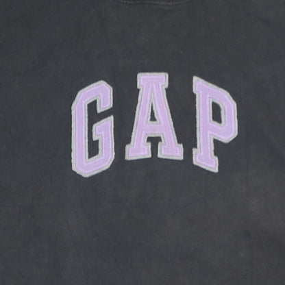 Mens UK Size 2XL Gap Black Pullover Hoodie