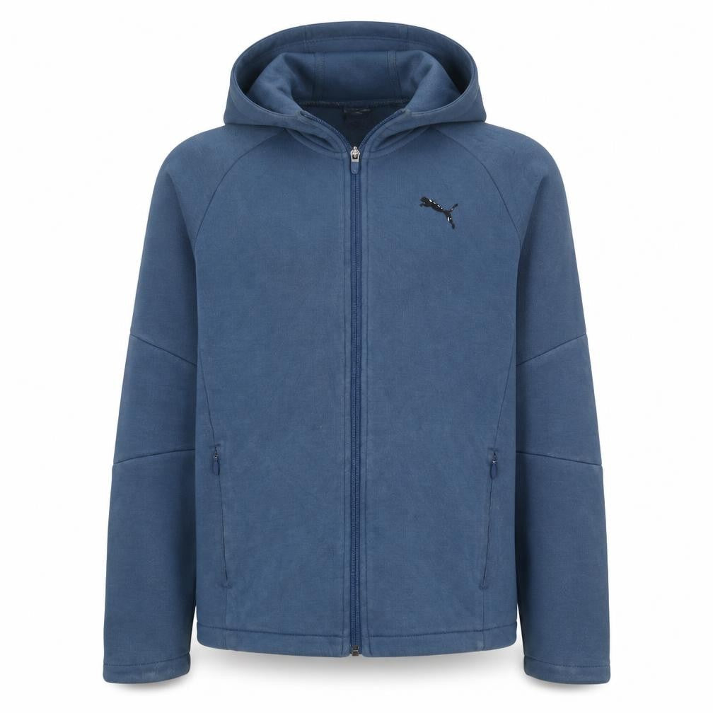 Boys UK Size 12-13 Years PUMA Blue Full Zip Hoodie