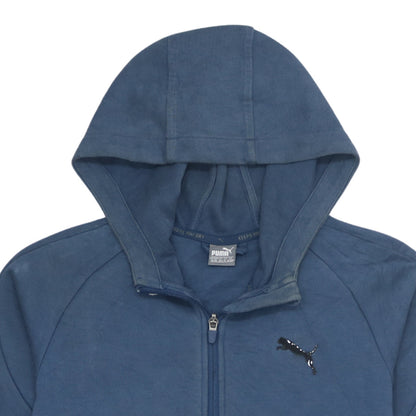 Boys UK Size 12-13 Years PUMA Blue Full Zip Hoodie