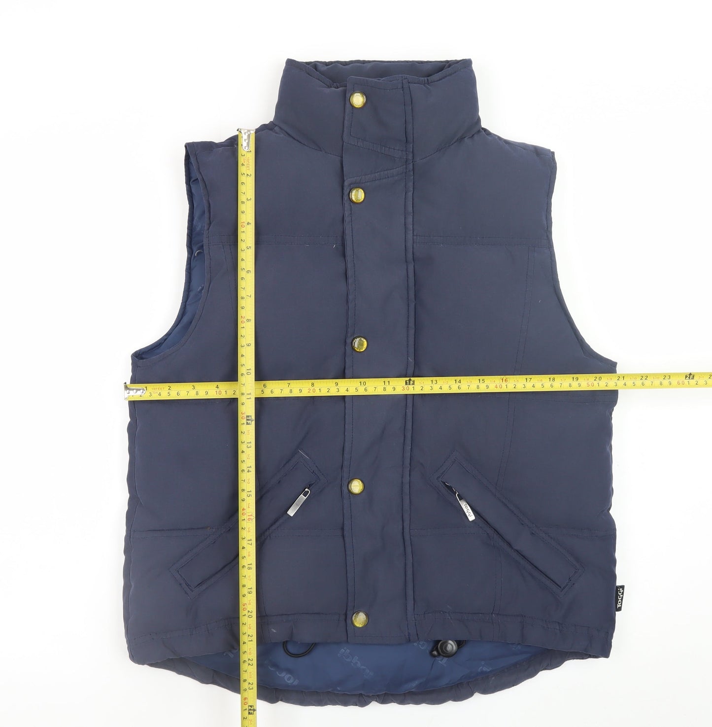 Mens UK Size XS Toggi Blue Bodywarmer