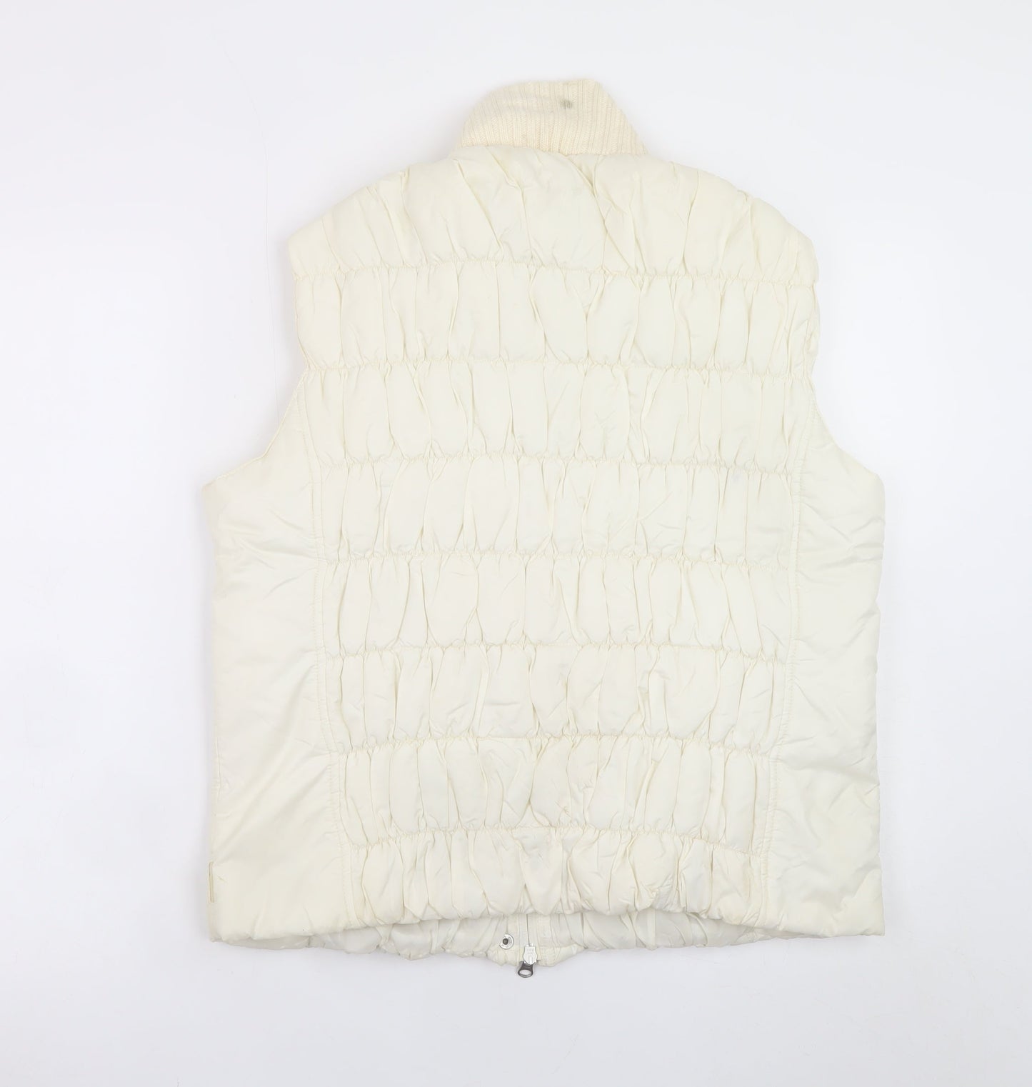 Womens UK Size L Marks and Spencer Ivory Puffer Jacket