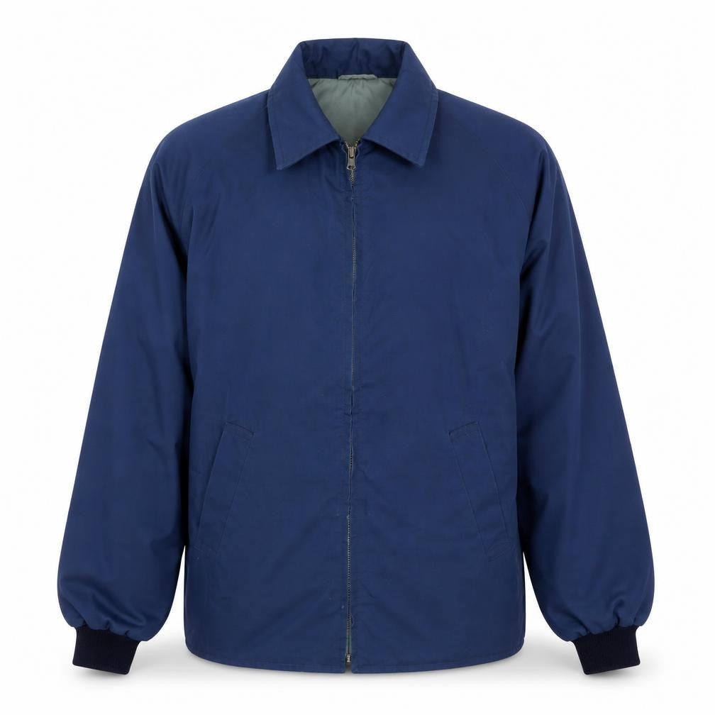 Mens UK Size L A.D. Blue Basic Jacket