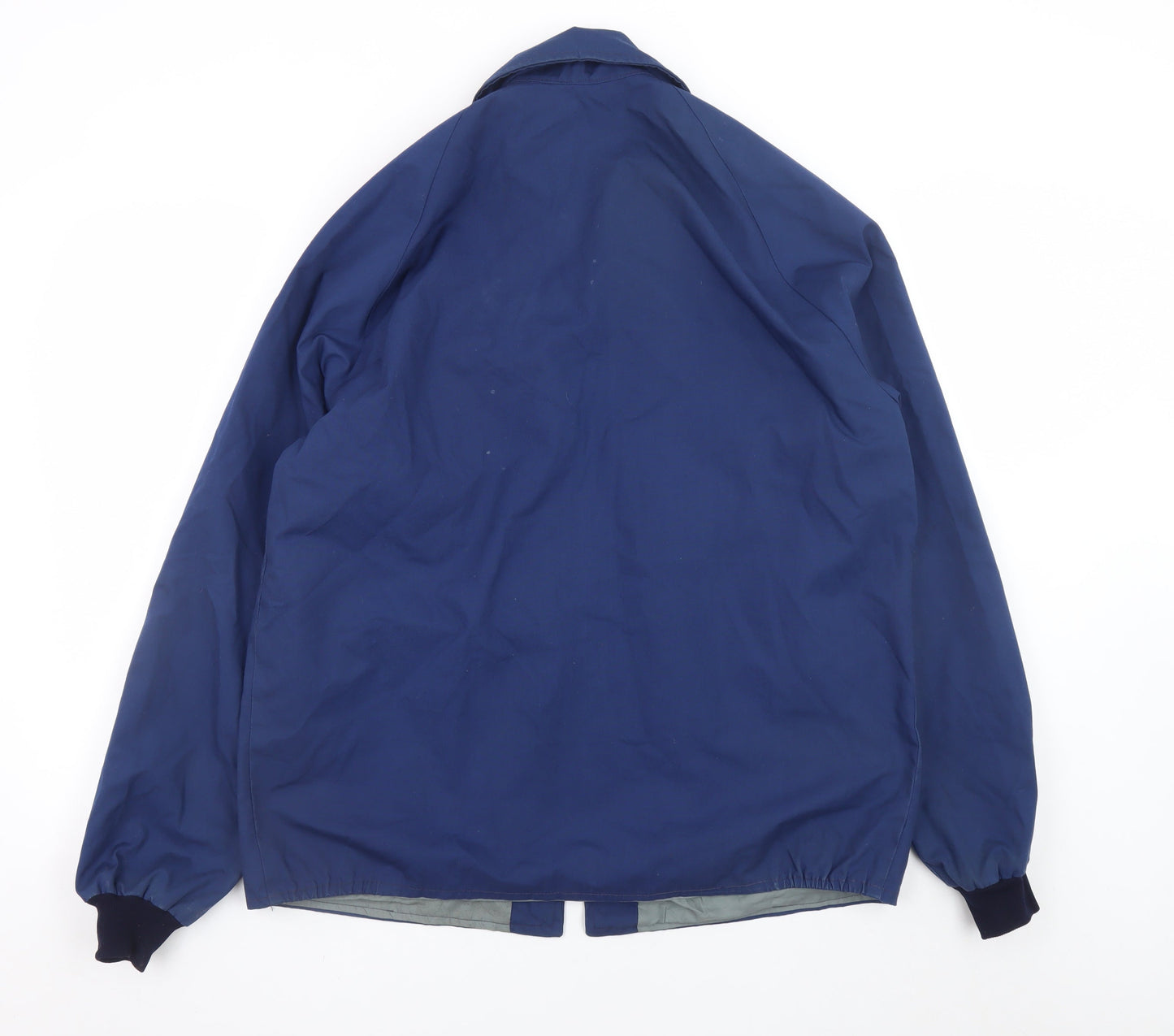 Mens UK Size L A.D. Blue Basic Jacket