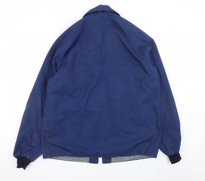 Mens UK Size L A.D. Blue Basic Jacket