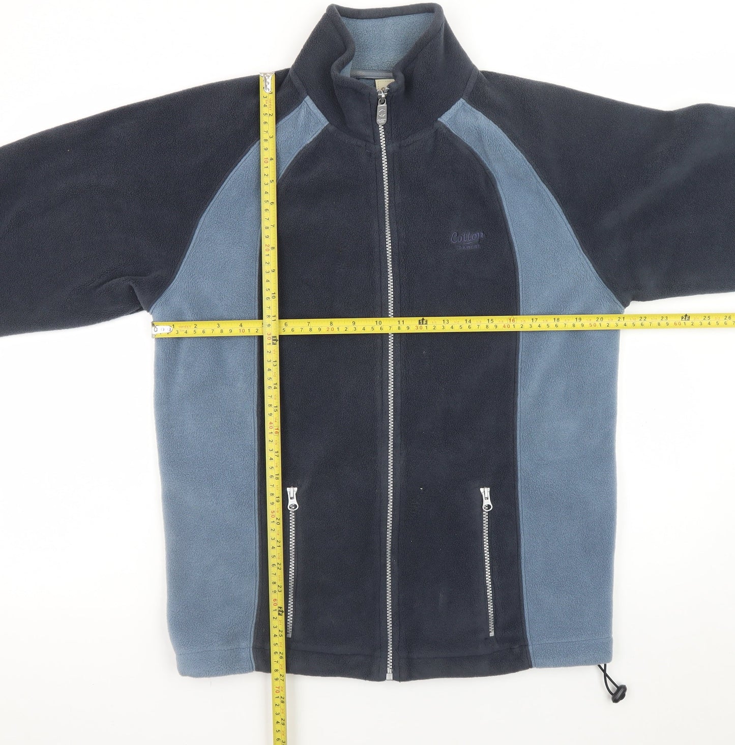 Mens UK Size S Cotton Traders Blue Basic Jacket