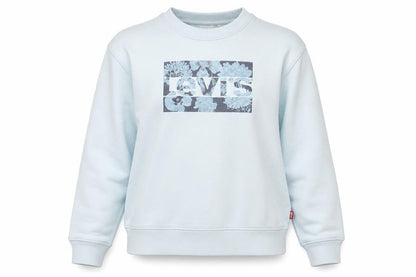 Womens UK Size M Levi's Blue Pullover Sweatshirt