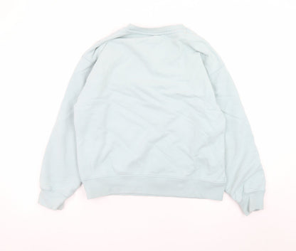 Womens UK Size M Levi's Blue Pullover Sweatshirt